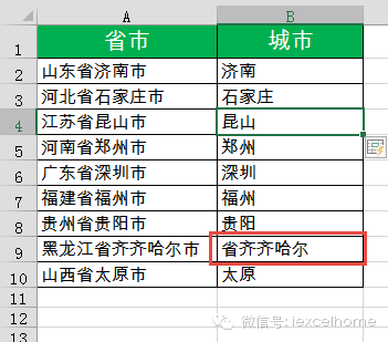 Excel中 如何快速填充单元格文字 班牛